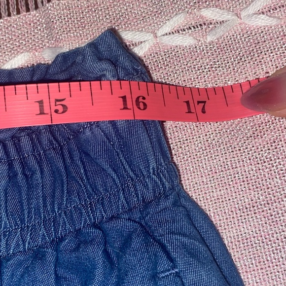 MICHAEL Michael Kors Women's Wide Leg Pull On Chambray Pants, sz 1X - Picture 10 of 11